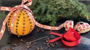 appelsin nelliker julepynt appelsin med nellikker 